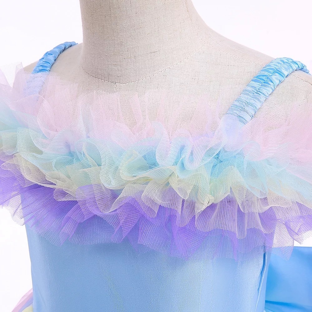 Rainbow 🌈 Princess 👸 Birthday Party Special Occasion Dress 5052 - Picture 4 of 9